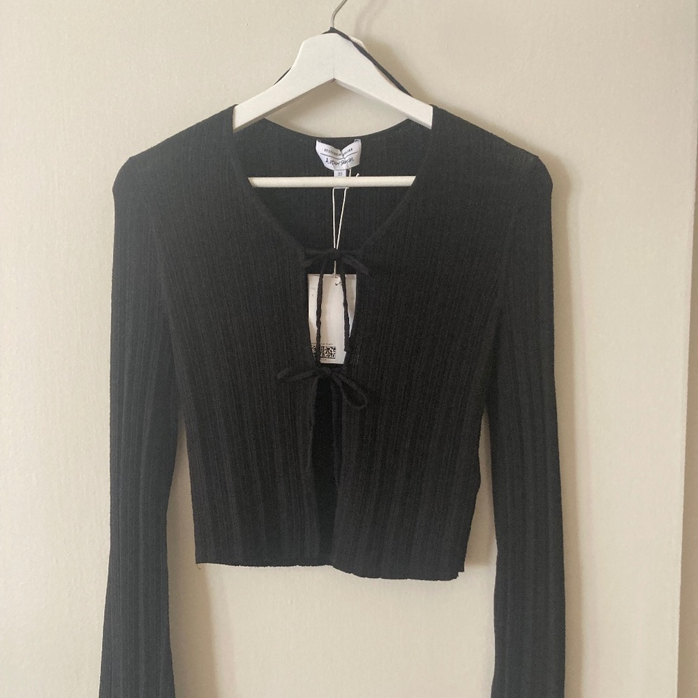 And other stories - Atelier Stockholm - open tie top black, not worn